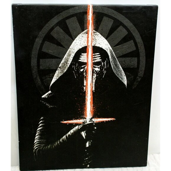 Artissimo Star Wars Kylo Ren Collectible Canvas Picture Art Piece Wall Decor - Picture 1 of 12